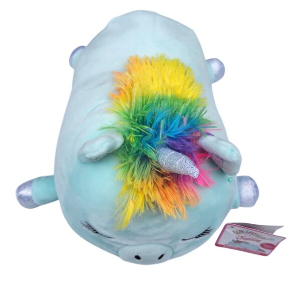 Squishmallows Justice Exclusive Crystal The Unicorn 10"Watermelon Scented Plush - Picture 3 of 3
